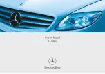 Preview for 2 page of Mercedes-Benz 2006 CL-Class Owner'S Manual