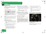 Preview for 317 page of Mercedes-Benz 2006 CL-Class Owner'S Manual