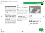 Preview for 370 page of Mercedes-Benz 2006 CL-Class Owner'S Manual