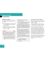 Preview for 75 page of Mercedes-Benz 2007 C 230 Operator'S Manual