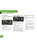 Preview for 263 page of Mercedes-Benz 2007 CL 550 Operator'S Manual