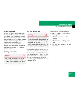 Preview for 398 page of Mercedes-Benz 2007 CL 550 Operator'S Manual