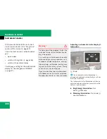 Preview for 403 page of Mercedes-Benz 2007 CL 550 Operator'S Manual