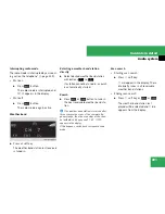 Preview for 222 page of Mercedes-Benz 2007 CLK 350 Operator'S Manual