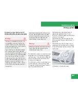 Preview for 268 page of Mercedes-Benz 2007 CLK 350 Operator'S Manual