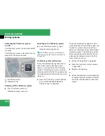 Preview for 271 page of Mercedes-Benz 2007 CLK 350 Operator'S Manual