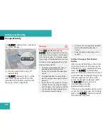 Preview for 75 page of Mercedes-Benz 2007 CLK-Class Coupe Operator'S Manual