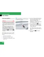 Preview for 249 page of Mercedes-Benz 2007 CLK-Class Coupe Operator'S Manual