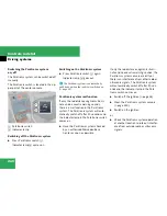 Preview for 261 page of Mercedes-Benz 2007 CLK-Class Coupe Operator'S Manual