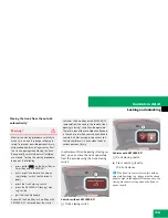 Preview for 116 page of Mercedes-Benz 2007 CLS 550 Operator'S Manual