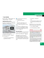 Preview for 178 page of Mercedes-Benz 2007 G 500 Operator'S Manual