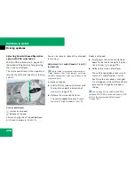 Preview for 279 page of Mercedes-Benz 2007 GL 320 CDI Operator'S Manual