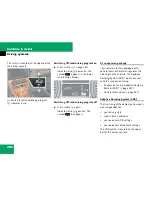 Preview for 281 page of Mercedes-Benz 2007 GL 320 CDI Operator'S Manual