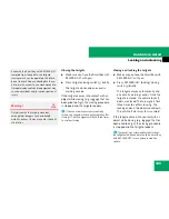 Preview for 130 page of Mercedes-Benz 2007 R 320 CDI Operator'S Manual