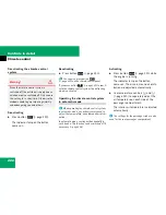 Preview for 223 page of Mercedes-Benz 2007 R 320 CDI Operator'S Manual