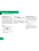 Preview for 245 page of Mercedes-Benz 2007 R 320 CDI Operator'S Manual