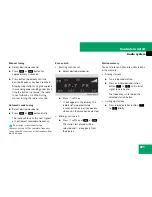 Предварительный просмотр 202 страницы Mercedes-Benz 2007 SLK 280 Operator'S Manual