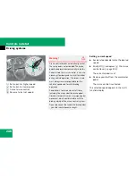 Предварительный просмотр 249 страницы Mercedes-Benz 2007 SLK 280 Operator'S Manual