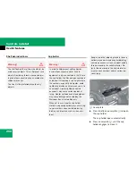 Предварительный просмотр 255 страницы Mercedes-Benz 2007 SLK 280 Operator'S Manual