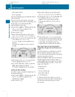 Предварительный просмотр 124 страницы Mercedes-Benz 2009 C-Class Operator'S Manual