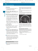 Preview for 111 page of Mercedes-Benz 2009 E-Class Manual