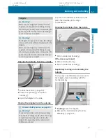 Предварительный просмотр 63 страницы Mercedes-Benz 2009 G 55 AMG Operator'S Manual