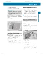 Предварительный просмотр 73 страницы Mercedes-Benz 2009 G 55 AMG Operator'S Manual