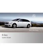 Предварительный просмотр 1 страницы Mercedes-Benz 2009 R-Class Operator'S Manual