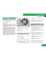 Preview for 109 page of Mercedes-Benz 2009 SLK 300 Operator'S Manual