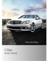 Preview for 1 page of Mercedes-Benz 2010 C 250 Operator'S Manual