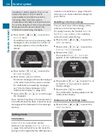 Preview for 132 page of Mercedes-Benz 2010 C 250 Operator'S Manual