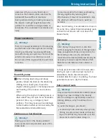 Preview for 257 page of Mercedes-Benz 2010 C 250 Operator'S Manual