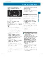 Preview for 209 page of Mercedes-Benz 2010 CL-Class Operator'S Manual