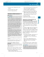 Preview for 379 page of Mercedes-Benz 2010 CL-Class Operator'S Manual