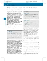 Preview for 390 page of Mercedes-Benz 2010 CL-Class Operator'S Manual