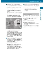 Предварительный просмотр 69 страницы Mercedes-Benz 2010 E-Class Coupe Operator'S Manual