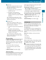 Предварительный просмотр 73 страницы Mercedes-Benz 2010 E-Class Coupe Operator'S Manual