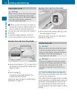 Предварительный просмотр 78 страницы Mercedes-Benz 2010 E-Class Coupe Operator'S Manual