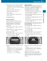 Предварительный просмотр 125 страницы Mercedes-Benz 2010 E-Class Coupe Operator'S Manual