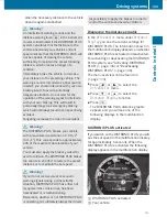 Предварительный просмотр 135 страницы Mercedes-Benz 2010 E-Class Coupe Operator'S Manual