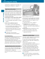 Предварительный просмотр 76 страницы Mercedes-Benz 2010 GL 350 BlueTEC Operator'S Manual