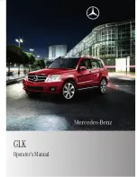 Preview for 1 page of Mercedes-Benz 2010 GLK 350 Operator'S Manual