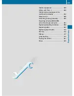 Preview for 261 page of Mercedes-Benz 2010 GLK 350 Operator'S Manual