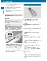 Preview for 62 page of Mercedes-Benz 2011 CL-Class Operator'S Manual