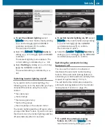 Preview for 235 page of Mercedes-Benz 2011 CL-Class Operator'S Manual