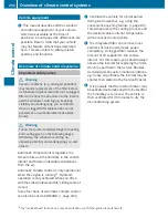 Preview for 258 page of Mercedes-Benz 2011 CL-Class Operator'S Manual