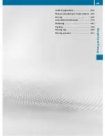 Preview for 267 page of Mercedes-Benz 2011 CL-Class Operator'S Manual