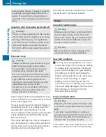 Preview for 290 page of Mercedes-Benz 2011 CL-Class Operator'S Manual