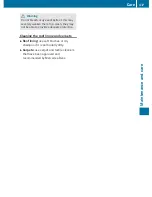 Preview for 419 page of Mercedes-Benz 2011 CL-Class Operator'S Manual