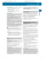 Preview for 73 page of Mercedes-Benz 2011 E-Class Sedan Operator'S Manual